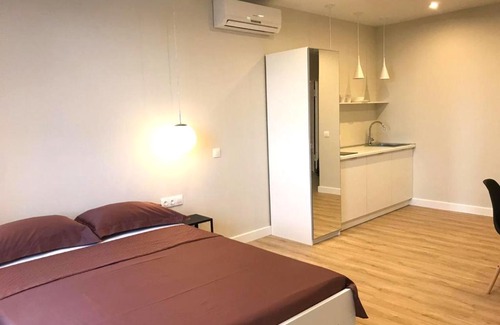 Ufa Apartamento | 002 Аксакова,2 Однокомнатные апартаменты с Джакузи, Кондиционером и Красивым видом из окна