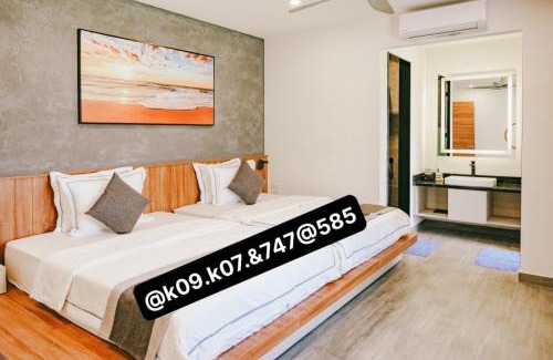 Phuoc Thuan Apartamento | 04-Biệt thự cao cấp Hồ Tràm-3BR SUPER KINGS, Hồ bơi to,BBQ, cầu ra ngắm biển