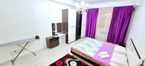 Shymkent Apartamento | 1 комнатная квартира в ЖК Астана, микрорайон Астана (Нурсат 3)