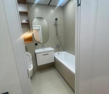 Almaty District Apartamento | 1 комнатная квартира район Нурлы-жол