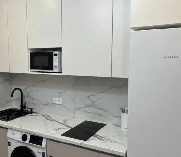 Almaty District Apartamento | 1 комнатная квартира район Нурлы-жол