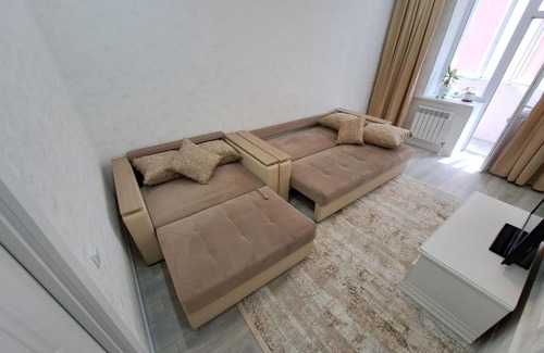 Almaty District Apartamento | 1-комнатная квартира, 40 м², 5/9 этаж посуточно, Игишева 18. Все необходимые предметы для комфортного проживания