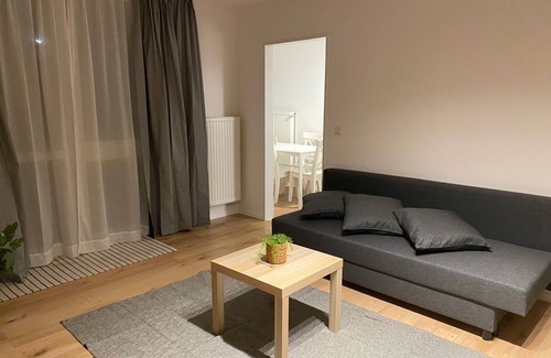 Herrenhausen Condominio | 1 1/2 room apartment with terrace, kitchen & bathroom - TV - WiFi - parking space