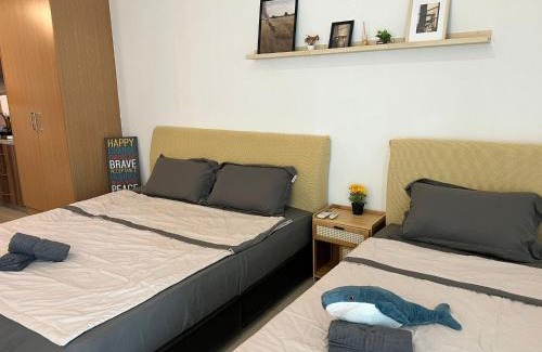 Setia Tropika Apartamento | 1-3 D'secret Garden Muji Cozy Studio