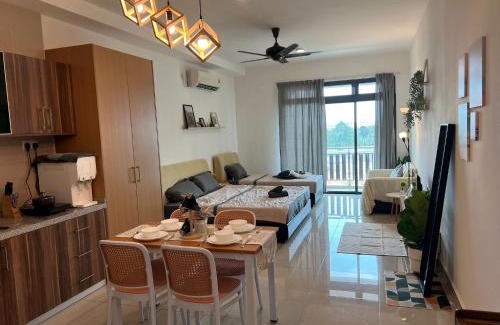Setia Tropika Apartamento | 1-3 D'secret Garden Muji Cozy Studio