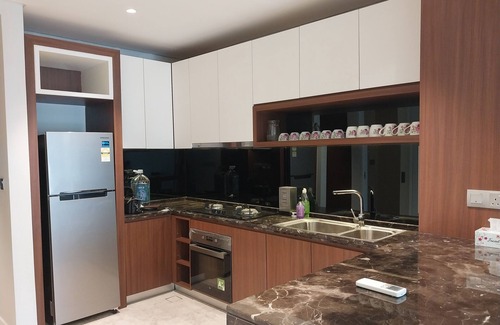 Kuala Lumpur City Centre Condominio | 1.4kmklcc/Monorail200m/LRT 500m/opposite big ct /Sky BBQ/marble f