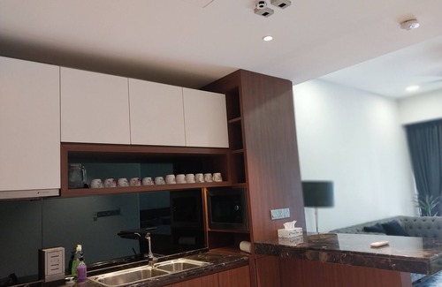 Kuala Lumpur City Centre Condominio | 1.4kmklcc/Monorail200m/LRT 500m/opposite big ct /Sky BBQ/marble f