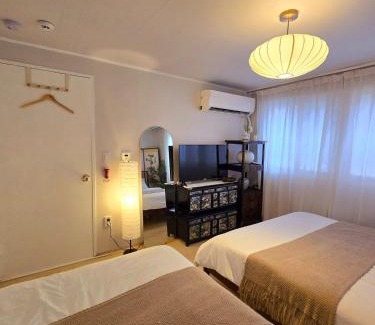Noryangjin Apartamento | 1,9호선노량진역l7호선장승배기역l교통편리 l명동l광화문l홍대l강남l여의도l 최대5인