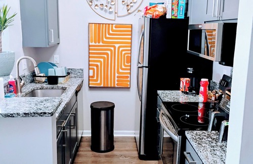 Wayne Apartamento | 1-bd apartment with WiFi, AC , lake access, living room projector and fireplace