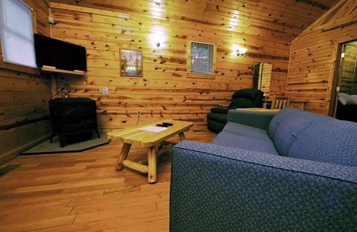 Blue Jay Cabina | 1 Bedroom 1 Bath Cabin (Beaver, WV)
