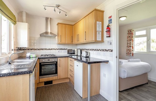 Hewas Water Cabaña | Alojamiento de 1 habitaciones en Nr St Austell