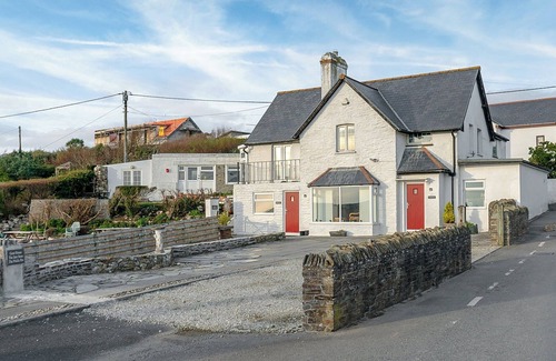 Trenance Cabaña | Alojamiento de 1 habitación en Mawgan Porth, cerca de Newquay