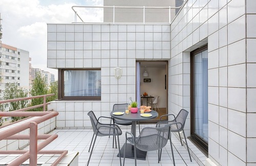 Quartier de la Salpetriere Apartamento | 1 Bedroom Apartment With Balcony In Austerlitz