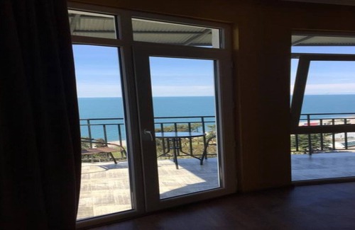 Makhinjauri Apartamento | Apartamento de 1 dormitorio con una hermosa vista al mar