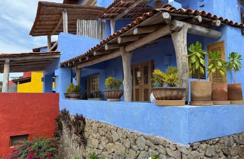 Costa Careyes Casa | 1 Bedroom Casita Hermanitas panoramic ocean views in Careyes