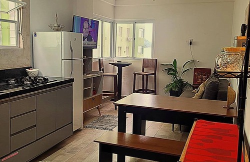 Aparecida Apartamento | 1 Bedroom in front of Santos beach - Channel 5.