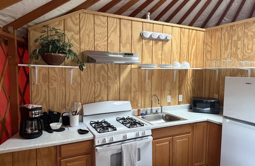 Winters Complejo | 1 Bedroom Yurt on Putah Creek-Heat/AC