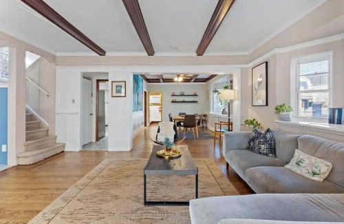 Atlantic City Casa | 1 Block to Beach - 8BR 5BA Modern Historic Home