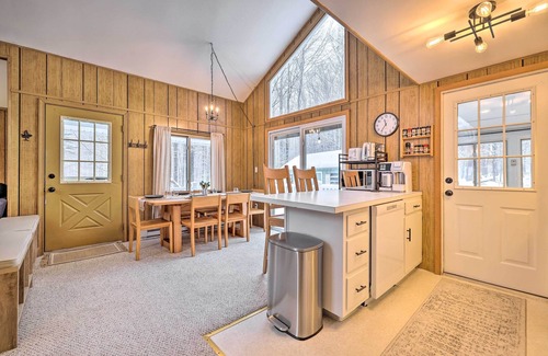 Locust Lake Village Cabaña | 1 Block to Lake: Poconos Getaway w/ Fire Pit!