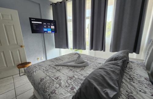 Lázaro Cárdenas Apartamento | 1 BR APT with AC , TV , wi-fi near DT and beach