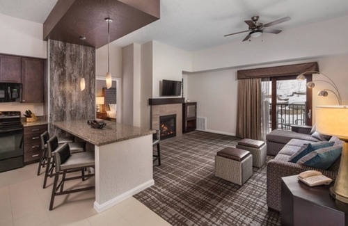 Park City Villa | 1 habitación de lujo en Wyndham Park City Resort del 20 al 25 de enero de 2019, gondola @ hotel