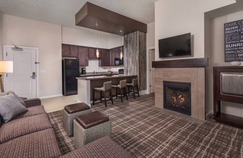 Park City Villa | 1 habitación de lujo en Wyndham Park City Resort del 20 al 25 de enero de 2019, gondola @ hotel