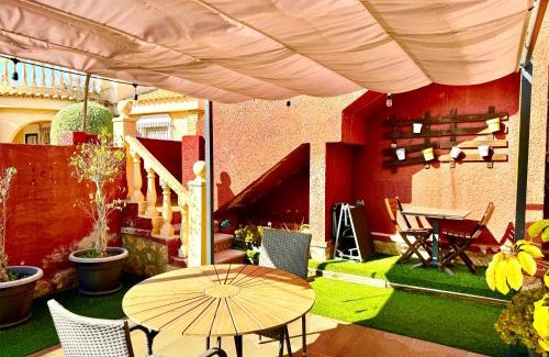 Puerto Marino Apartamento | 1 Casa y jardín - House & Garden -Gran Alacant Beach