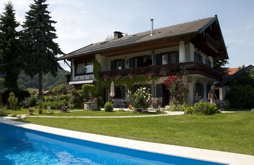 Grassau Apartamento | primero Apartamento Friedenrath, 25 m², 1-2 pers., Dormitorio, balcón orientado al oeste