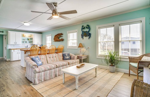 Cypremort Point Cabaña | 1 Mi to Cypremort Point: Waterfront Gem w/Dock!