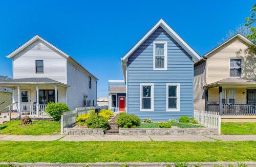 Babe Denny Casa | 1 Mi to Dtown and Lucas Oil Stadium Home in Indy!