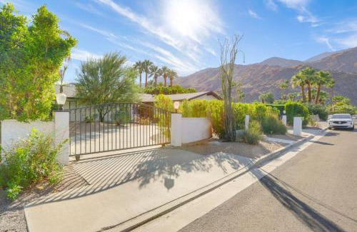 Tahquitz River Estates Casa | 1 Mi to Dtwn Palm Springs Home with Fire Pit!
