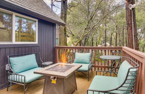 Crestline Apartamento | 1 Mi to Lake Cozy Crestline Cabin with Hot Tub!