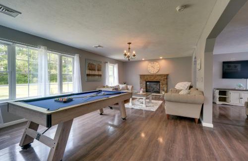 Long Pond Casa | 1 Mi to Lakes Family Pocono Home with Fire Pits!