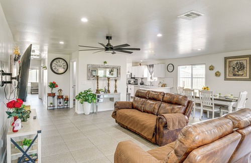 Bakersfield Casa | 1 Mi to Rabobank Arena: Home w/ Gazebo!