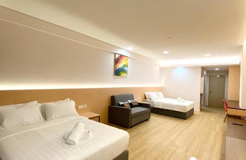 Tanjung Aru Apartamento | 1 N 1 Suites By JC @ Aru Suites