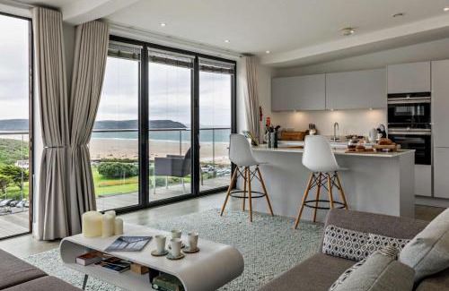 Mortehoe Apartamento | 1 Woolacombe West - Luxury Apartment at Byron Woolacombe, only 4 minute walk to Woolacombe Beach!