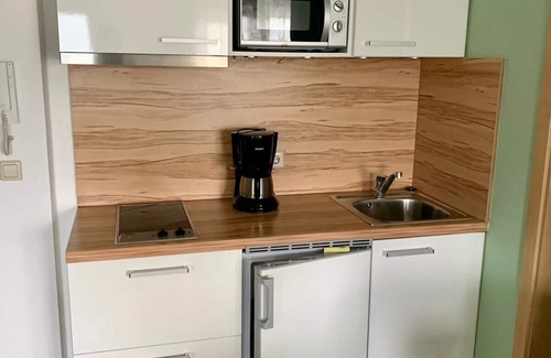 Ludwigshafen Apartamento | Apartamento de 1 habitación, 36 m 2 con 1 sala de estar / dormitorio y balcón para máx. 2 personas