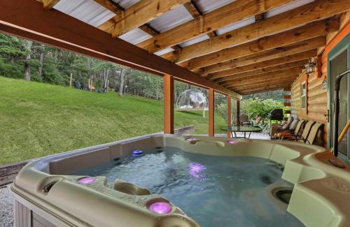 Logan Casa | 10-Acre Cabin, Sauna, Hot Tub, Game Rm, Stargazing Dome, EV, BBQ
