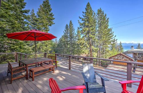 Lake Forest Casa | 10 Mi to Skiing Tahoe City A-Frame Home