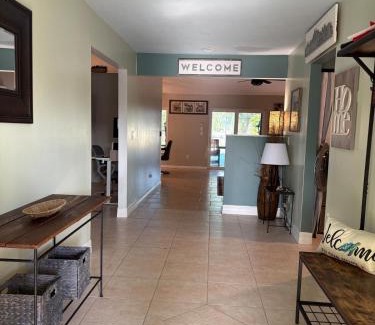 Palm Harbor Casa | 10 Min from Beach, Private Pool with Lanai Palm Coast Family Home