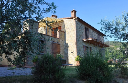 Lisciano Niccone Villa | Villa de 10 personas con impresionantes vistas del lago Trasimeno, Cortona y Umbria