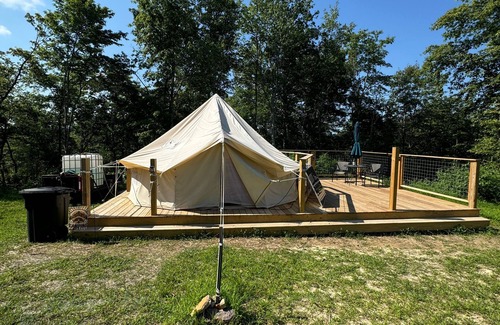 Horse Cave Apartamento | 10 point landing: Mammoth Cave Glamping Sublimity