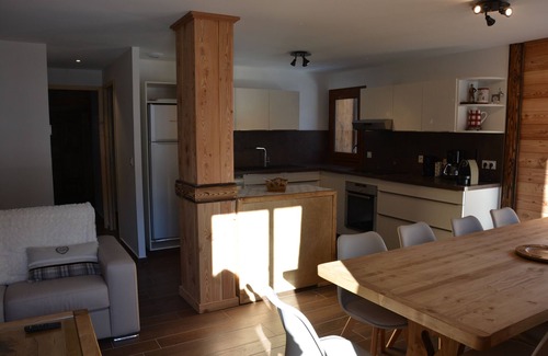Valloire Apartamento | 100 m2 Col du Télégraphe 4 **** para 10 personas en el centro de Valloire