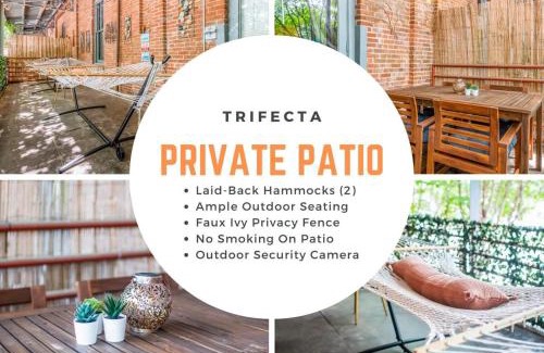 Downtown Apartamento | 100 Year-Old Historic Brick 2BR Loft & Large Patio & Hammocks & High Ceiling