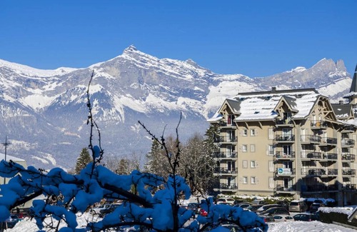 Saint-Gervais-les-Bains Apartamento | 3.o piso, piscina, balcón, tv, local para esquís, 43m², Saint Gervais
