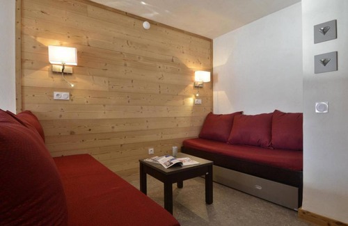 Macot-la-Plagne Apartamento | 100m from ski slopes, 8th floor, view ski slopes, swimming pool, balcony, tv, 28m², La Plagne
