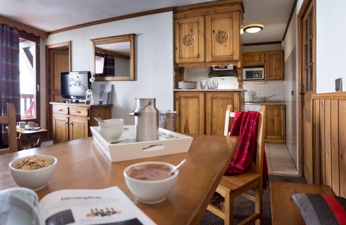 Val-Thorens Apartamento | 100m del centro estación, fitness, balcón, tv, local para esquís, 45m², Val Thorens