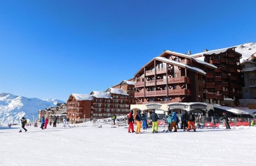 Val-Thorens Apartamento | 100m del centro estación, fitness, balcón, tv, local para esquís, 45m², Val Thorens
