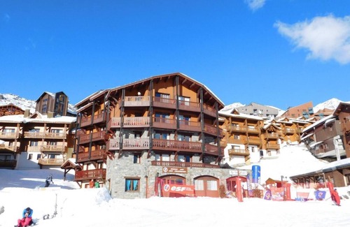 Val-Thorens Apartamento | 100m del centro estación, fitness, balcón, tv, local para esquís, 45m², Val Thorens