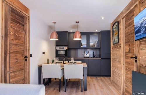 Tignes Apartamento | A 100m de las pistas de esquí, 3.o piso, balcón, tv, local para esquís, 34m², Tignes